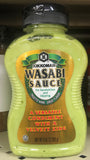 Kikkoman Wasabi Sauce 9.25 oz Horseradish Squeezable Bottle Sushi Dip