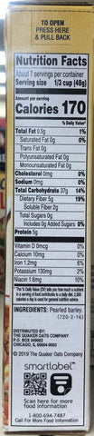 3 Boxes Quaker Quick Barley Heart Healthy Barley 11 oz