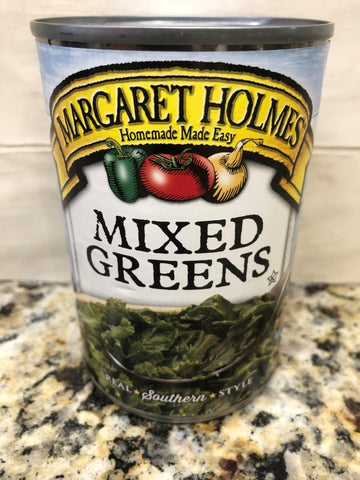 6 Cans of Margaret Holmes Southern Style Mixed Greens, 14.5 oz