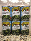 6 CANS Margaret Holmes Southern Style Collard Greens 14.5 oz Can