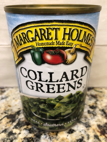 6 Cans of Margaret Holmes Southern Style Collard Greens, 14.5 oz