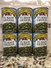 6 CANS Margaret Holmes Southern Style Turnip Greens 14.5 oz Can