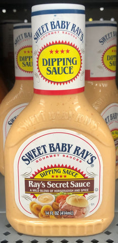 Sweet Baby Ray's Secret Dipping Sauce 3x14 oz Bottle Chicken Onion Fry