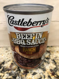 Castleberry's Beef in BBQ Sauce Ranch Style 10.5 oz Can Sandwich Pulled Meat