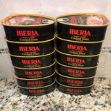 12 Iberia Boneless & Skinless Cooked Canned Ham 16oz (1LB.) dak picnic DOZEN