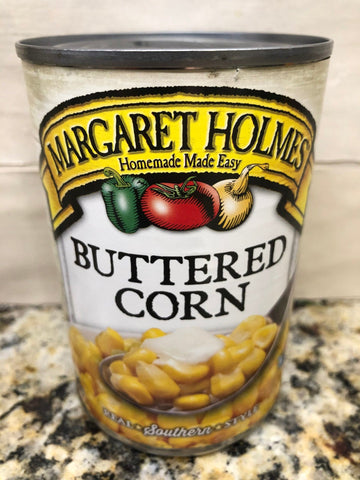 6 Cans of Margaret Holmes Southern Style Buttered Corn, 15 oz