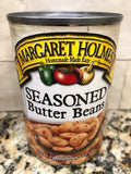 6 Cans of Margaret Holmes Southern Style Seasoned Butter Beans, 15 oz