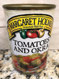 6 Cans of Margaret Holmes Southern Style Tomatoes and Okra, 14.5 oz