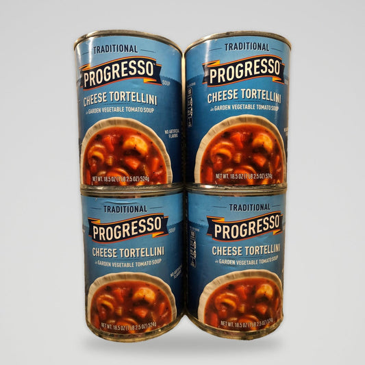 Progresso Traditional Cheese Tortellini in Tomato Soup, 18.5 oz Cans