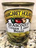 6 CANS Margaret Holmes Southern Style Seasoned Green Lima Beans 15 oz Can