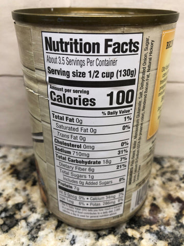 6 Cans of Margaret Holmes Southern Style Seasoned Pinto Beans, 15 oz