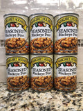 6 CANS Margaret Holmes Southern Style Seasoned Blackeye Peas 15 oz Can