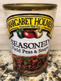 6 Cans of Margaret Holmes Seasoned Field Peas & Green Bean Snaps, 15 oz
