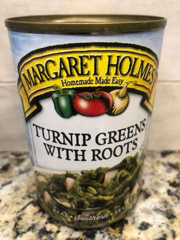 6 Cans of Margaret Holmes Southern Style Turnip Greens & Roots, 15 oz