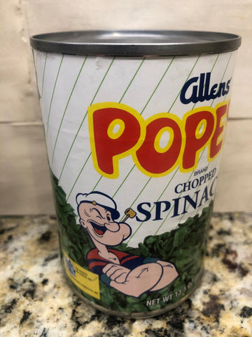 6 Cans of Allens Popeye Chopped Spinach, 13.5 oz