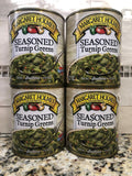 4 CANS Margaret Holmes Southern Style Seasoned Turnip Greens 27 oz Can