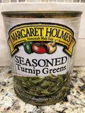 4 CANS Margaret Holmes Southern Style Seasoned Turnip Greens 27 oz Can