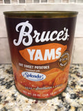 4 CANS Bruce's Yams Cut Sweet Potatoes In Splenda 29 Oz No added sugar