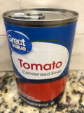8 Cans of Great Value Condensed Tomato Soup, 10.75 oz