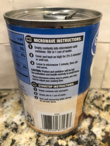 8 Cans of Great Value Condensed Chicken Noodle Soup, 10.5 oz
