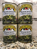 4 CANS Margaret Holmes Southern Style Seasoned Collard Greens 27 oz Can