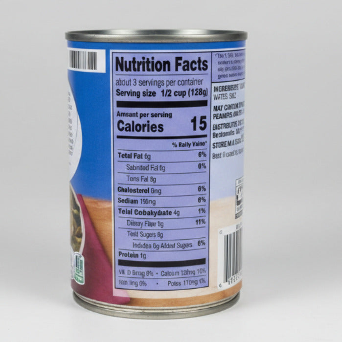 6 Cans of Great Value Turnip Greens, 14 oz