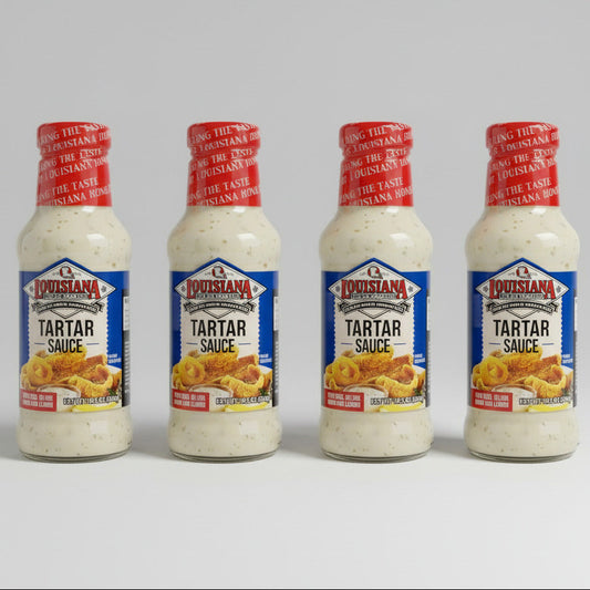 4 Bottles of Louisiana Fish Fry Tartar Sauce, 10.5 oz