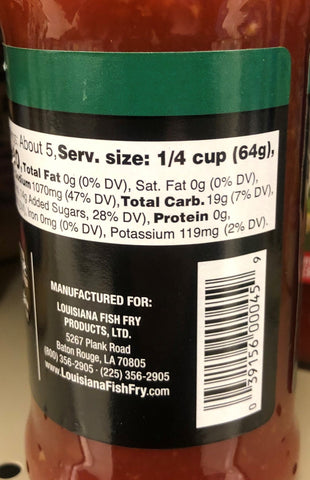 3 Bottles of Louisiana Fish Fry Cocktail Sauce, 10.5 oz