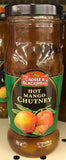 4 Bottles Crosse & Blackwell Hot Mango Chutney 9 oz Jelly