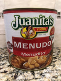 2 BIG CANS Juanita's Menudo 5 lb 14 oz can Soup Tripe Bone Stock Hominy