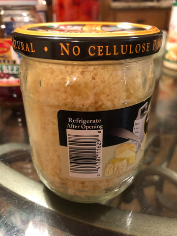 4C HomeStyle Three Cheese Grated Parmesan Asiago Romano 6 oz Jar Spaghetti