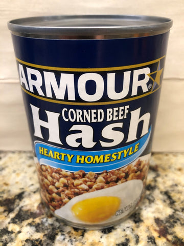 3 CANS Armour Hearty Homestyle Corned Beef Hash Sandwich Meat 14oz Stew