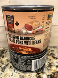 4 CANS Bush's Grillin' Baked Beans Southern Pit Barbeque 22 oz Navy White