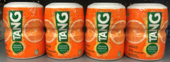 4 Pack Tang Orange Drink Powder Vitamin C Caffeine Free 20 oz Jar