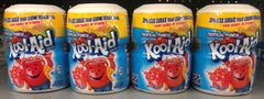 4 PACK Kool-Aid Tropical Punch Drink Mix 24 Oz Jar Juice Kool Aid