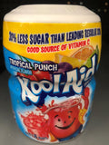 4 PACK Kool-Aid Tropical Punch Drink Mix 24 Oz Jar Juice Kool Aid