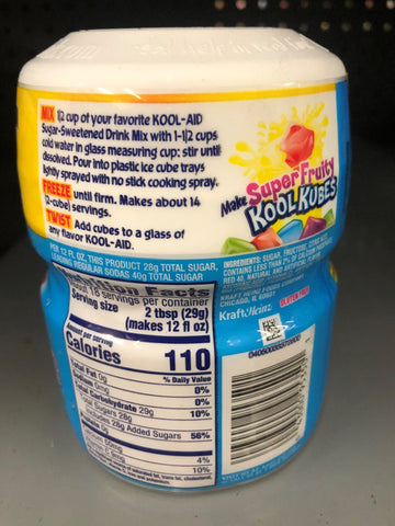 4 PACK Kool-Aid Tropical Punch Drink Mix 24 Oz Jar Juice Kool Aid