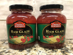 2 JARS Crosse & Blackwell Premium Ham Glaze w/ Cherries Pork Best by 11/13/22