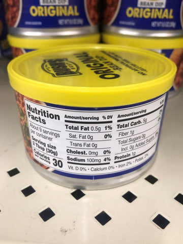 6 Cans of Bush's Original Bean Dip, 9.5 oz