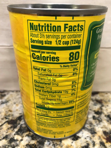 4 Cans of Del Monte Red Grapefruit in Extra Light Syrup, 15 oz