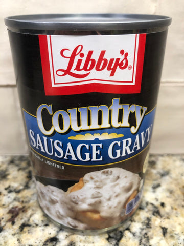 6 CANS Libby's Country Sausage Gravy 15 oz breakfast and biscuits eggs