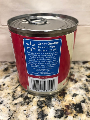 8 Cans Great Value Sweetened Condensed Milk 14 oz Can