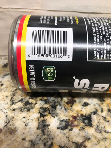 6 Cans of Ranch Style Black Label Beans, 15 oz