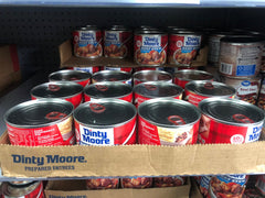 12 CANS Dinty Moore Beef Stew 20 oz Can Brunswick Shepherd's Pie heat and eat