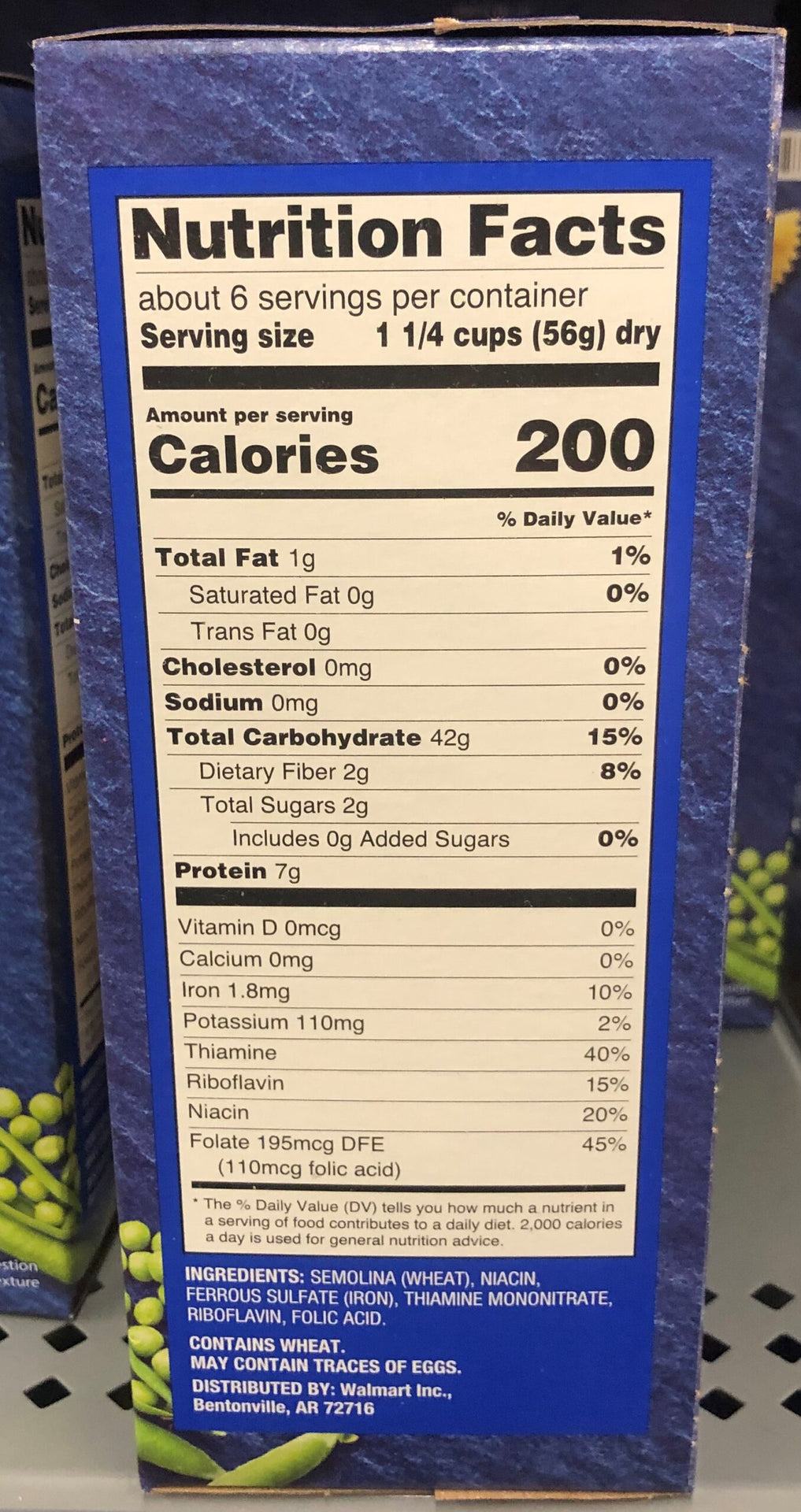 3 Boxes of Great Value Bowtie Pasta, 12 oz
