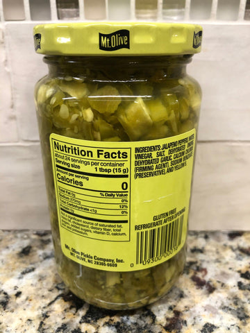 3 Jars Mount Olive Diced Jalapeno Peppers 12 oz