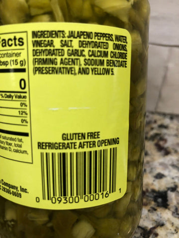 6 Jars Mount Olive Jalapeno Sliced & Diced Peppers 12 oz