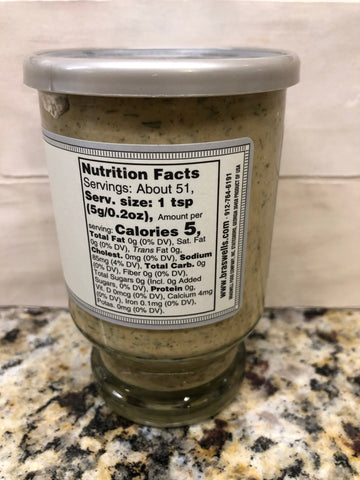 Braswell's Champagne Dill Mustard, 9 oz