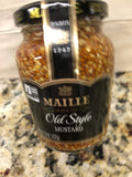 Maille Old Style Mustard 7.3 Oz Gourmet French with crisp whole seeds