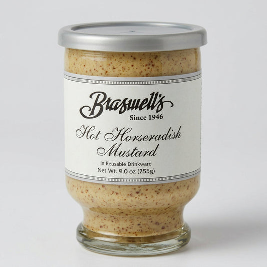 Hot Horseradish Mustard, 9 oz